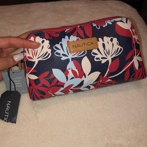 Nautica cosmetic bag